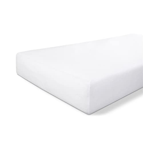 Walra Molton Matratzenschoner 140x200 cm - Spannbettuch - Matratzenschutz - Hygienische Betreuung - Perfekte Matratzenpassform - Weiches Gefühl - Knitter- & Bügelfrei - 100% Baumwolle - Weiß