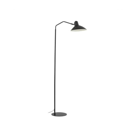 Lindby Stehlampe Adrik (Modern) in Schwarz aus Metall (1 flammig, E27) - Stehleuchte Standleuchte Floor Lamp Wohnzimmerlampe Wohnzimmerleuchte
