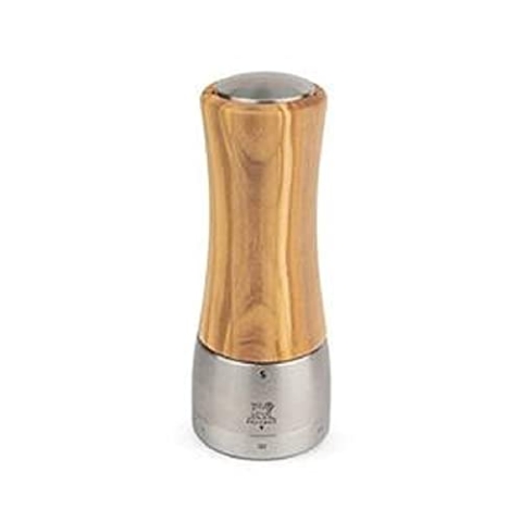 Peugeot Madras Manuelle Salzmühle, Mahlgradeinstellung u’Select, Höhe: 16 cm, Olivenholz, 36157