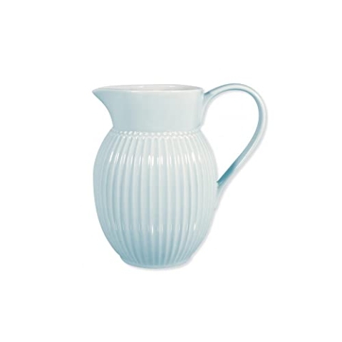 GREENGATE Dekorativer Krug mit hellblauem ALICE-Porzellangriff L 1,5 H 18,5x13,5 cm