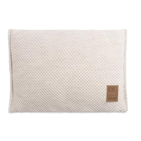 KNIT FACTORY - Lynn Kissen - Beige - 60x40 cm