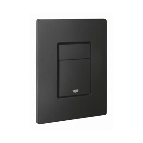 Grohe Skate Cosmopolitan Drückerplatte 15,6x1,2x19,7 cm Phantom Schwarz