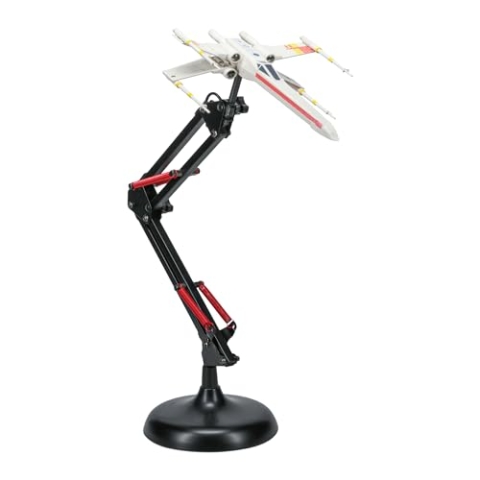 Star Wars X-Wing Flexibler Tischlicht, 15 cm (5,9 Zoll) breite Replik des Schiffs mit LED-Beleuchtung, Betrieben durch im Lieferumfang enthaltenes USB-Kabel