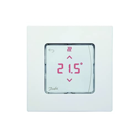 Danfoss Icon 088U1010, Raumthermostat mit Display, 230.0 V, Unterputzmontage EU + Rest der Welt, weiß, 1 Stück