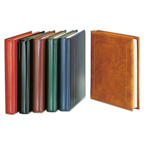 SAFE 775 Ringbinder Favorit Yokama braun I mit 14 Ringen I 2 Blattwendern I 2 Karton-Vorsatzblättern | ohne Schutzkassette I 315 x 305 x 50 mm