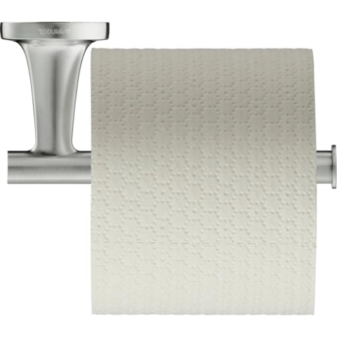 Duravit Starck T Toilettenpapierhalter 15,2x7,6x5cm Gebürsteter Edelstahl