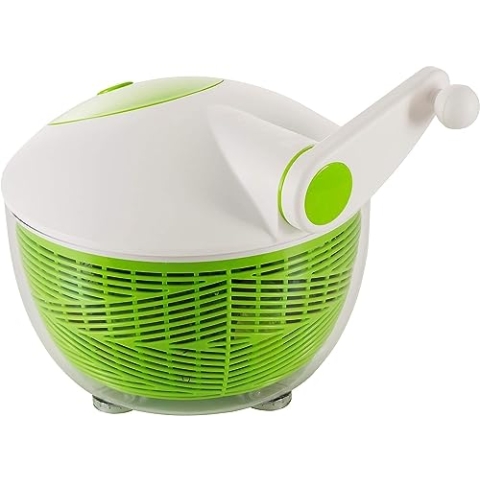 IBILI CENTRIFUGADORA Essential 26 cm, Stainless Steel, weiß/grün, 26 x 26 x 5 cm