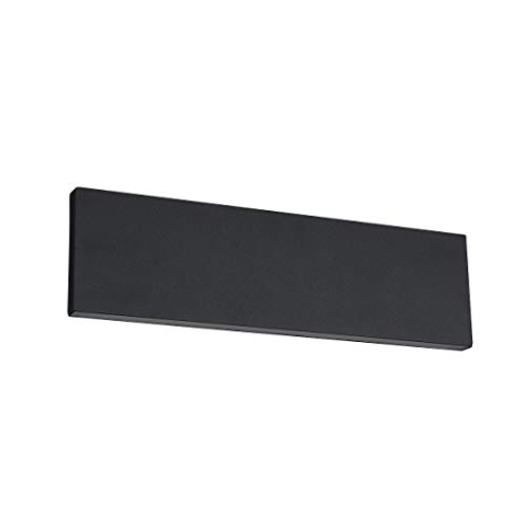 Trio Leuchten LED Wandleuchte Concha 225172942, Metall Schwarz matt, inkl. 2x 6 Watt LED, Switch Dimmer, Anthrazit