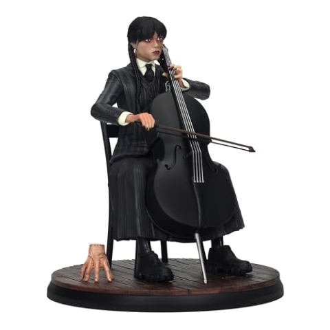 SD TOYS Wednesday Figur mit Cello 20 cm