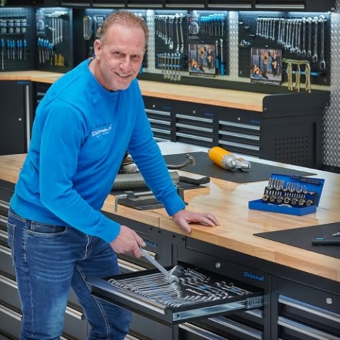 Werkbankmatten aus PVC für Werkbänke von 100 cm - 3 Stück