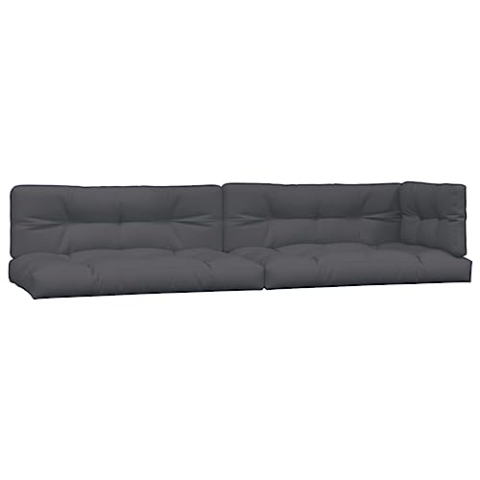 vidaXL Palettensofa-Auflagen 5 Stk. Anthrazit