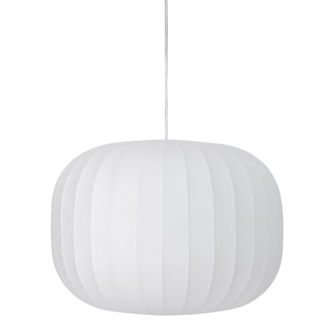Light & Living Hängeleuchte Lexa - Weiß - Ø35cm - Rund - Synthetik-Kunststoff - Hängelampe & Pendellampe - Lampe Wohnzimmer & Schlafzimmer - Pendelleuchte Esstisch
