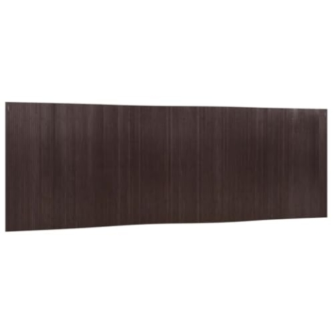 vidaXL Paravent, Raumteiler für Schlafzimmer Wohnzimmer Büro, Trennwand Umkleide, Sichtschutz Spanische Wand, Dunkelbraun 165x600cm Bambus