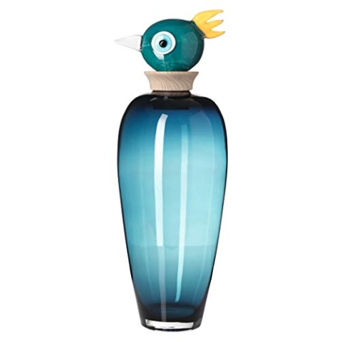 LEONARDO HOME Papageno Vase, Glas, blau