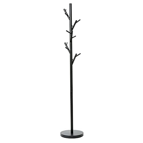 LOVE IT STORE IT Loft Garderobenständer aus Metall - Moderner Jackenständer für Flur, Schlafzimmer, Büro - 170 cm hoch, stabil - Matt schwarz