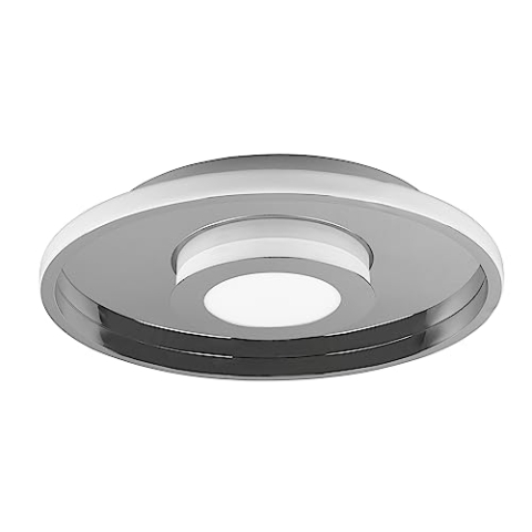 Trio Leuchten LED Deckenleuchte Ascari 680819306, Metall Chrom, inkl. 35 Watt LED, Switch Dimmer