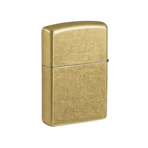 Zippo Original Feuerzeug Benzin (Street Brass 60006629), 48267