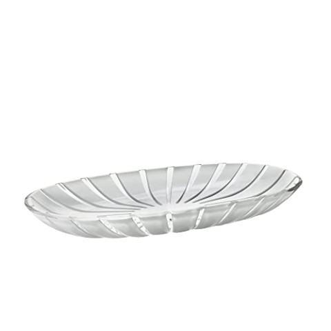 Guzzini - Grace, Servierschale - Transparent, 38 x 19 x h4,5 cm - 27970000