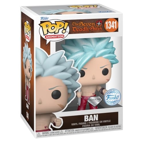 Funko Pop! The Seven Deadly Sins - Ban Diamond 1341 (Special Edition)