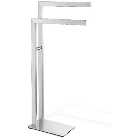 ZACK 40377 "LINEA" Handtuchständer, Edelstahl matt, 80.0 x 15.0 x 38.5 cm