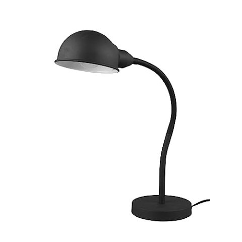 Trio Leuchten Tischleuchte Perry 504900132, Metall Schwarz matt, exkl. 1x E27