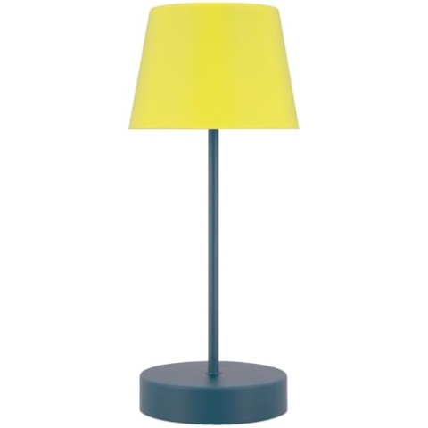 Remember Oscar Tischleuchte, LED, Gelb, Kunststoff, Energiesparend, 33,5 cm hoch, 14,5 cm Durchmesser, USB-C Kabel, Dimmer, Outdoor geeignet