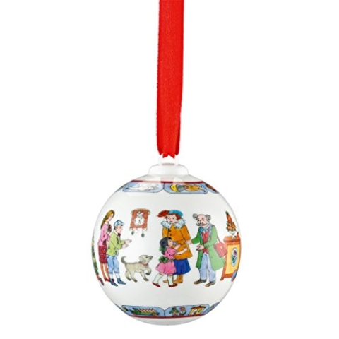 Porzellankugel 2016 Weihnachtsesse