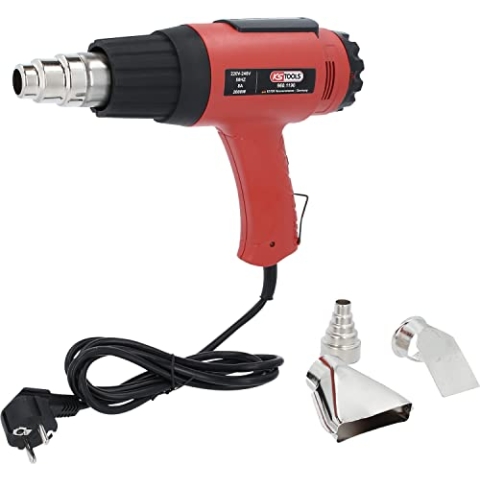 KS Tools 960.1190 Heißluft-Gerät Satz inkl. 4 Aufsätze
