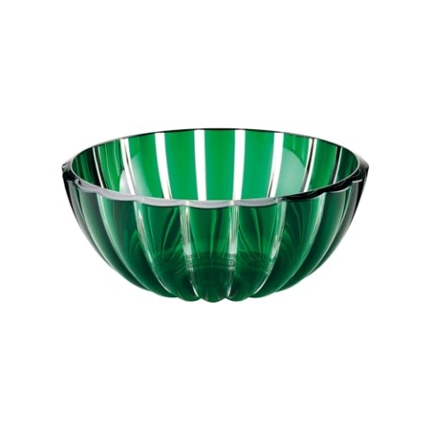 GUZZINI - Schussel Xl "Dolcevita", Bio-Based Plastic, Emerald, 30x30xh11,5, Green