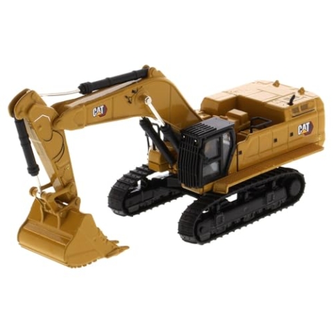 Diecast Masters 85687 - Caterpillar Bagger mit Großraumlöffel Cat 395 ME, Maßstab 1:87, ca. 5,1 x 6,4 x 15,2 cm, ab 14 Jahren