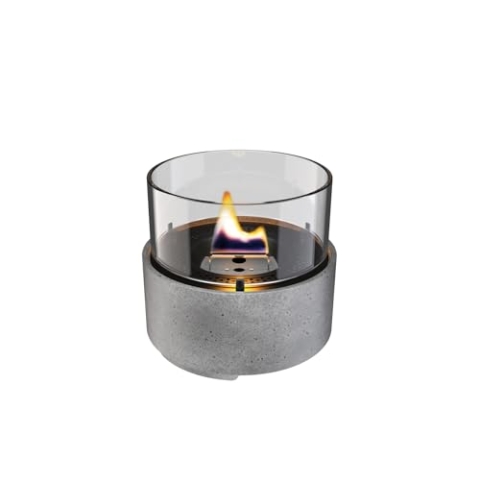 Cafe 14 Lava Porcelain lavakeramik grau tischfeuer tenderflame Ø 14,2 x 13,5 cm