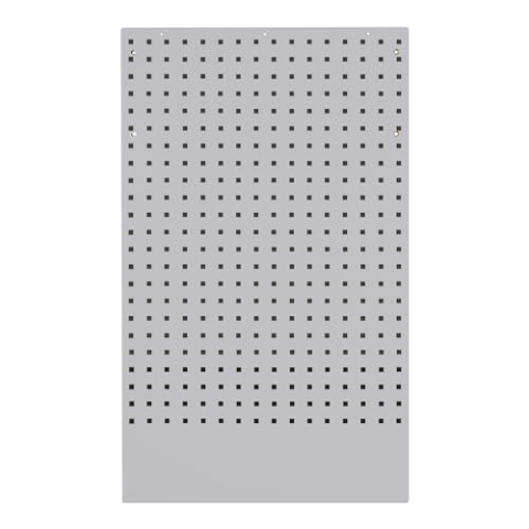 Kraftwerk 3964-29 Lochplatte für Werkzeuge Werkzeug und Regale Halterung Werkzeuge (Lochplatte für Werkzeuge, Grau, 615mm, 24mm, 1052mm)