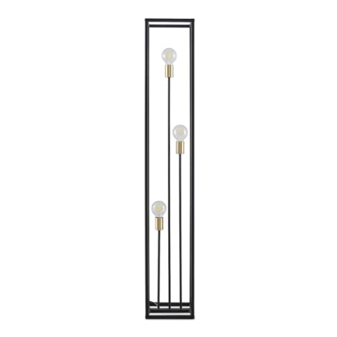Lindby Stehlampe 'Tiliane' (Modern) in Schwarz aus Metall u.a. für Wohnzimmer & Esszimmer (3 flammig, E27) - Stehleuchte, Standleuchte, Floor Lamp, Wohnzimmerlampe, Wohnzimmerlampe