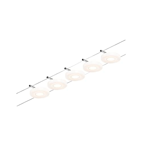 Paulmann Wire Systems Set DiscLED 5x4,5W Chrom mat