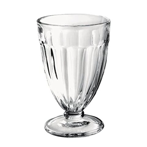 Olympia Americano Eisbecher 320 ml/11,3 oz (6er Pack), Klarglas, Größe: 135(H) x 88(Ø)mm - Ideal für Desserts, Eiscreme, Trifle, Mousse, Milchshakes, für den gewerblichen oder privaten Gebrauch, CC908