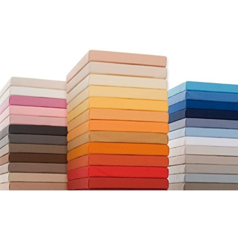 Formesse Bella-Donna Jersey Spannbettlaken rot, 200x220 - 200x240 cm