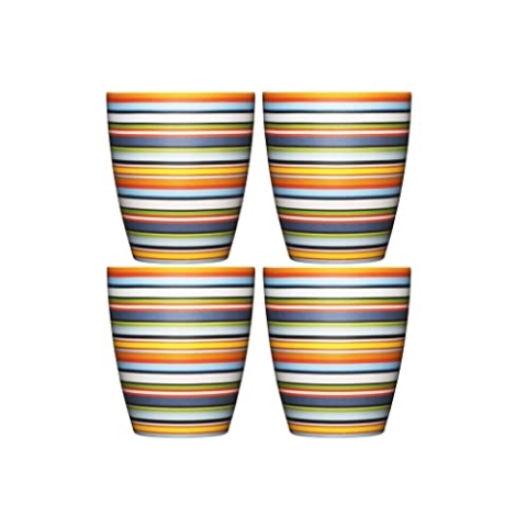 Iittala Origo Becher 0,25 l orange 4-er Set [SET4]