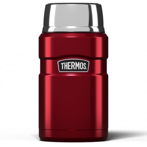 Thermos Isolierbehälter, 710 ml, Edelstahl Cranberry Red