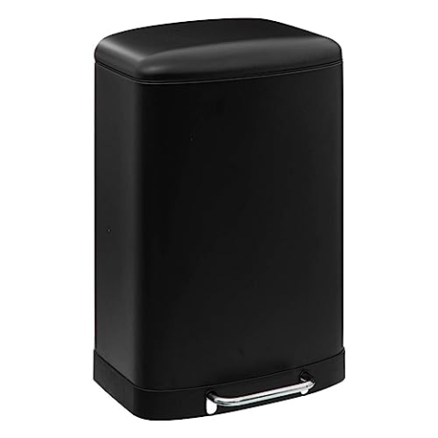 5five - treteimer "ariane" metall 50l schwarz
