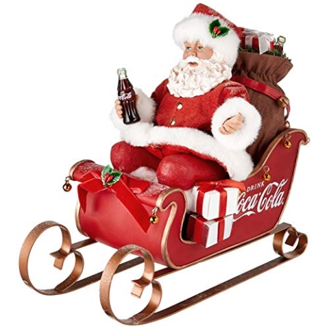 Kurt Adler CC5202 Weihnachtsmann, Mehrfarbig, Mehrfarbig