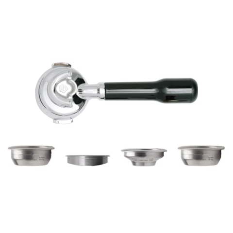 LELIT LELIT58 2-Ways Portafilter - Silber / Schwarz