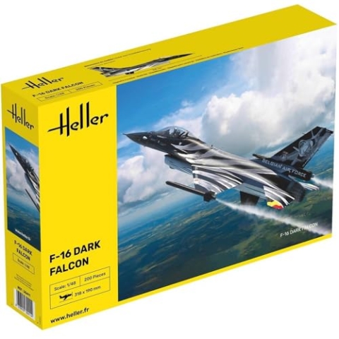 Heller 30411 F-16 Dark Falcon 1/48