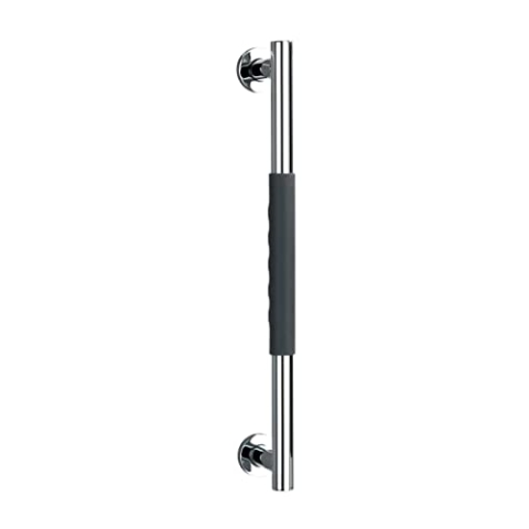 WENKO Edelstahl Wandhaltegriff Secura 50,5 cm, Silber Glänzend, 5 x 9 x 50.5 cm