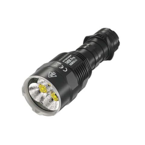 Nitecore Taschenlampe TM9K PRO, extrem hell, 9900 Lumen, leistungsstarke EDC-Taschenlampe, 5000mAh Li-Ion-Akku, USB-C, schwarz