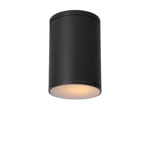 LUCIDE TUBIX - Deckenstrahler Innen/Außen - Ø 10,8 cm - 1xE27 - IP54 - Anthrazit
