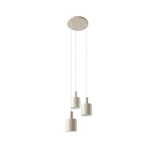 Lindby Pendelleuchte Ovelia (Modern) in Creme aus Metall (3 flammig, E27) - Deckenlampe Esstischlampe Hängelampe Hängeleuchte Küchenleuchte