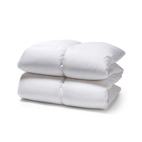White Cloudz Aspen Daunendecke 155x220 cm Wärmeklasse 4 – Extra warme Bettdecke 100% Gänsedaunen - 710g, qualitativ hochwertiger Bezug aus feinster Mako Baumwolle, besonders weich & flauschig