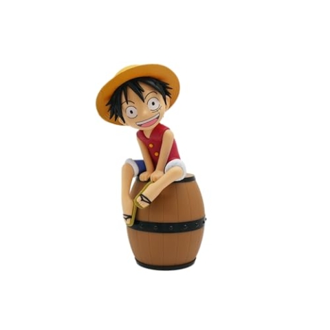 TEKNOFUN – Offizielle One Piece-Lizenz – LUFFY/RUFFY auf seinem Leuchtfass, leuchtende Figur zum Sammeln für Kinder – 811636