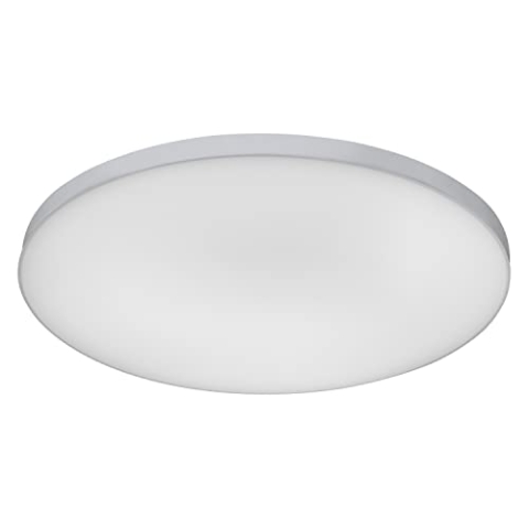LEDVANCE Smarte LED Deckenleuchte, Panel für Innen mit WiFi Technologie, Lichtfarbe änderbar (3000K-6500K), 450mm Durchm., Kompatibel mit Google und Alexa Voice Control, SMART+ WIFI PLANON FRAMELESS