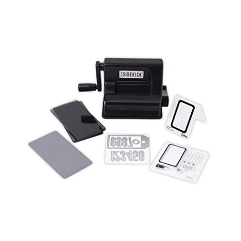 Sizzix Tim Holtz Sidekick Starter Kit Manuelle Stanz- und Prägemaschine, 6.35cm
